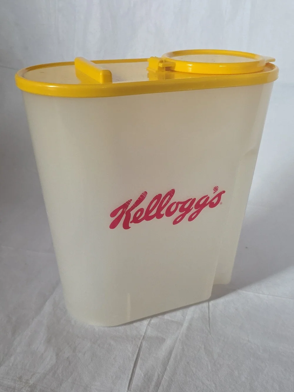 Kellogg's Vintage 1996 Cereal Storage Dispenser Canister